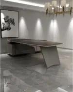 Gramy Presidential Desk W2400 x D1870 x H760mm Executive Desks - Image 3