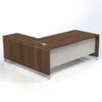 Linea Due with Hanging Pedestal W1800 x D1800 x H750mm Executive Desks - Image 3