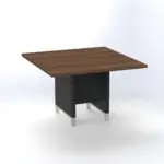 Linea Due Square Meeting Table Meeting & Conference W1200 x D1200 x H750mm - Image 5