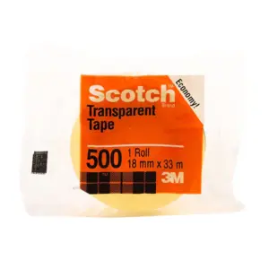 3M Scotch 500-1236C Scotch Utility Tape 1/2 IN 36 YD