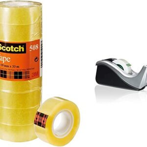 3M Scotch® 508 Transparent Tape, Easy Tear