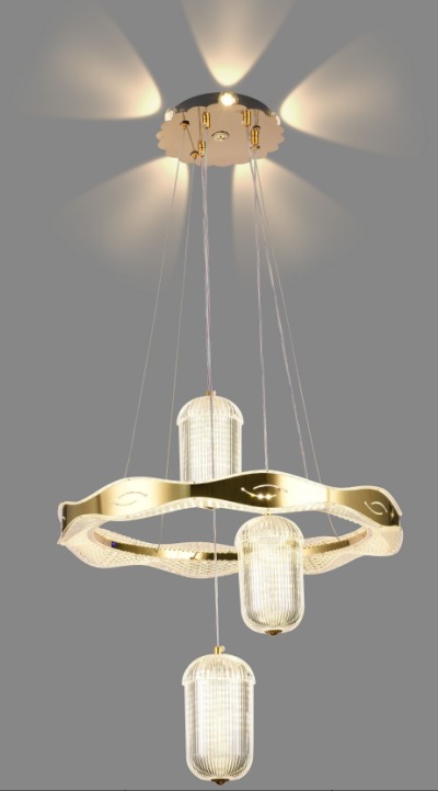 59c72a1d-c853-47fa-be85-a6c25635d01b.jpg CENSEE Chandelier led pendant lights gold led - Image 1