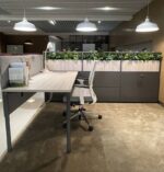 Agile L Shaped Desk W1800 x D1550 x H750mm Executive Desks Workstations - Image 4