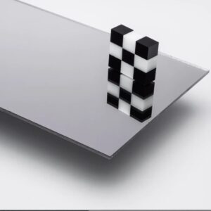 Silver Mirror Acrylic Sheet 2 mm - (1220 x 2440 MM)