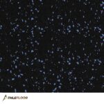 Rubber Straight Ramp Flooring Color Black with Blue - Image 2
