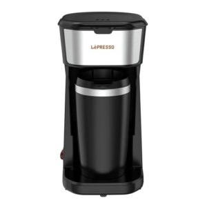 LePresso Coffee Maker with Travelling Mug 450W - Black
