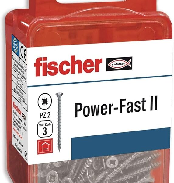 Fischer Screws 557482 FPF II CZF 3.5X25 BC 20 BB1, Multicolor