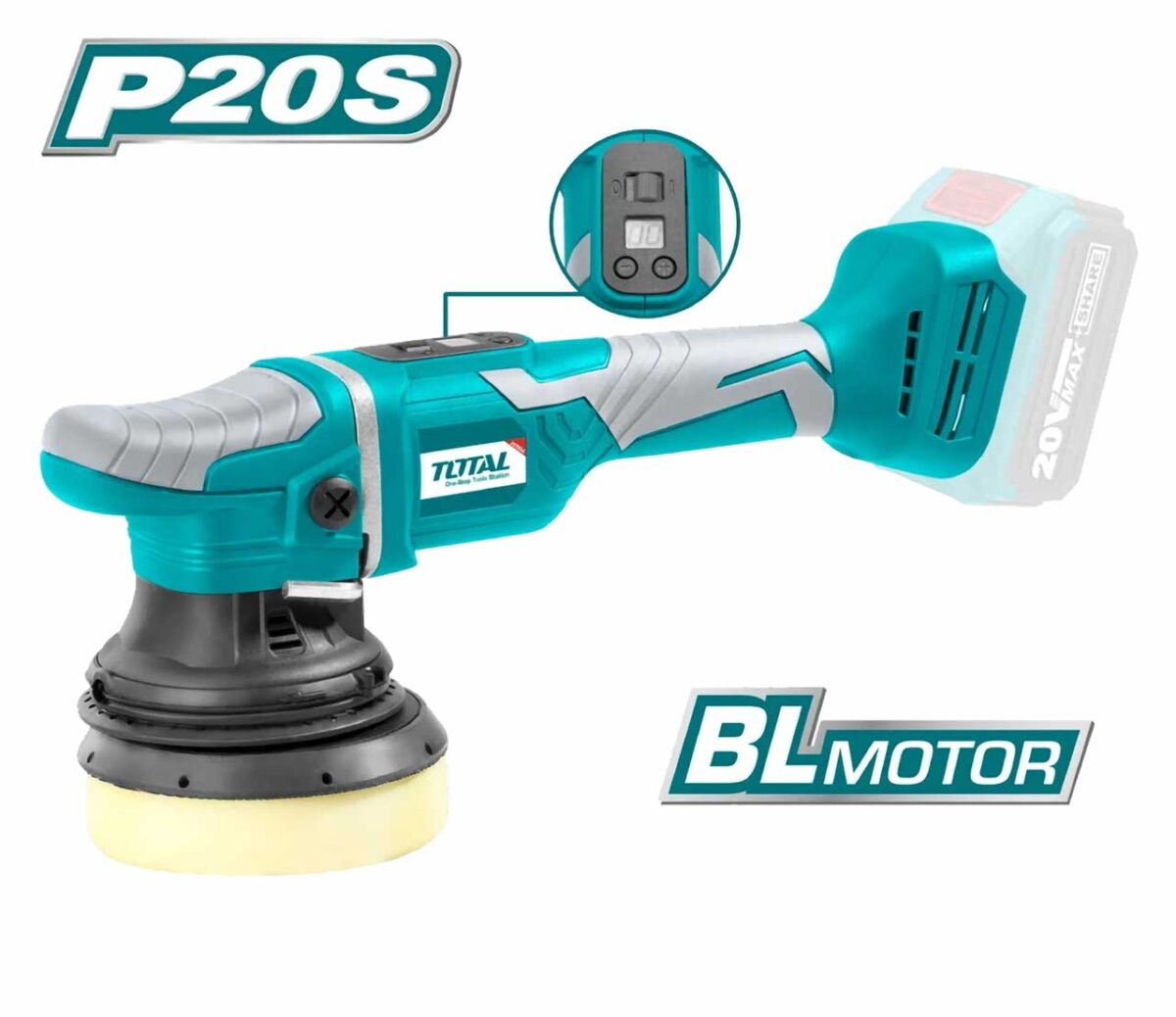 6-8.jpg TOTAL Li-ion Angle Polisher - Image 1