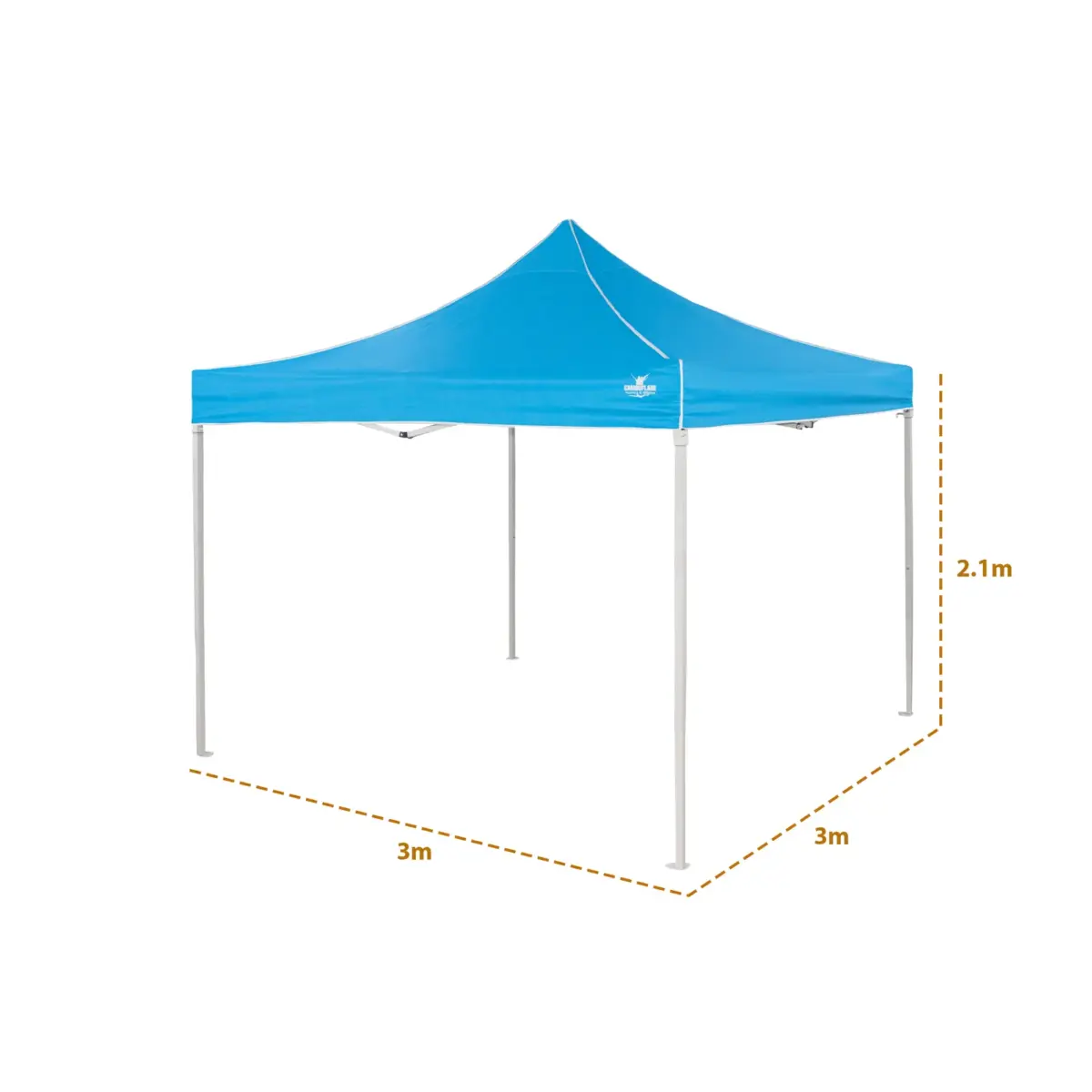 Camouflage Outdoor Umbrella 3 x 3 M - Image 2