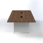 Linea Due Conference Table W2400 x D1200 x H750mm Meeting & Conference - Image 6