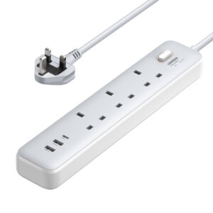 UGREEN 30W Wall Charger & 3-AC Power Strip with Master Switch
