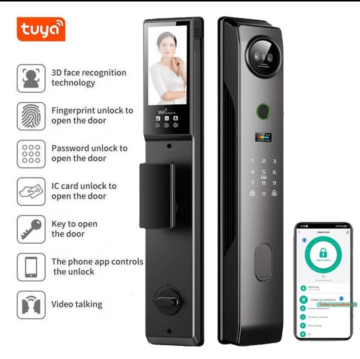 7-1-3.jpg iLock Premium Smart Lock - XW02 for Wooden Door - Image 1