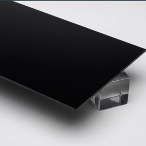 Black Acrylic Sheet 3mm – (1220 X 2440 MM) | Durable & High-Quality
