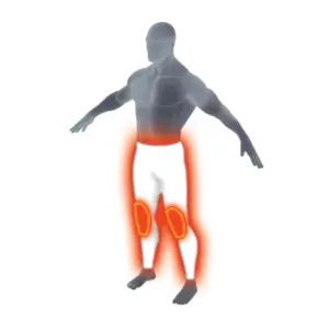 Thermal Insulated Long Jeans Double Layer - XL White