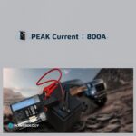 Powerology 8800mAh Jump Start Air Compressor - Transparent - Image 2