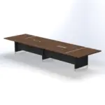 Linea Due Conference Table W2400 x D1200 x H750mm Meeting & Conference - Image 7
