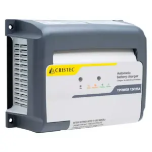 YPOWER Battery Charger 12V / 25A / fanless / 3 charging outputs