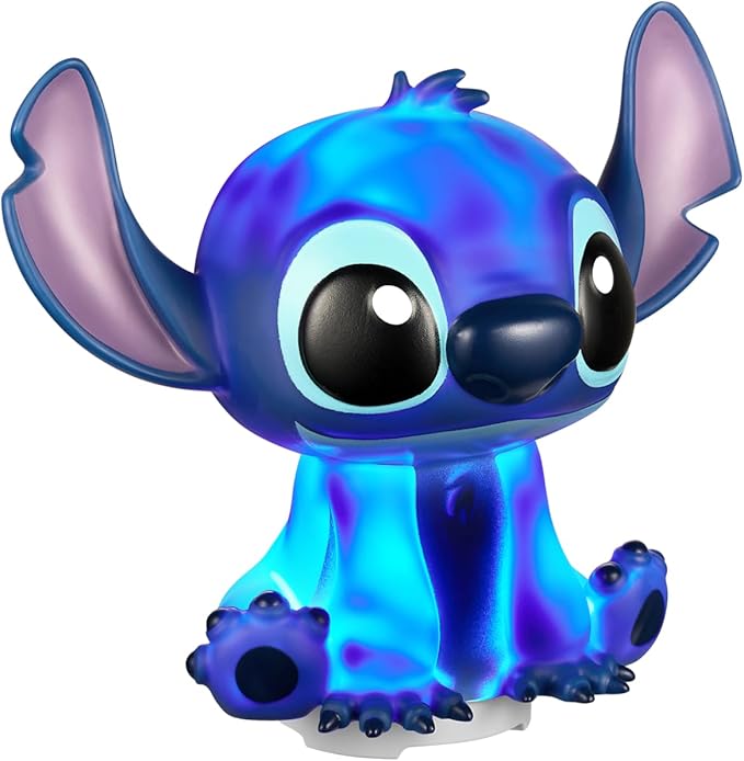 8-1-1.jpg Disney Bluetooth Speaker with Mood Light - Stitch - Image 1