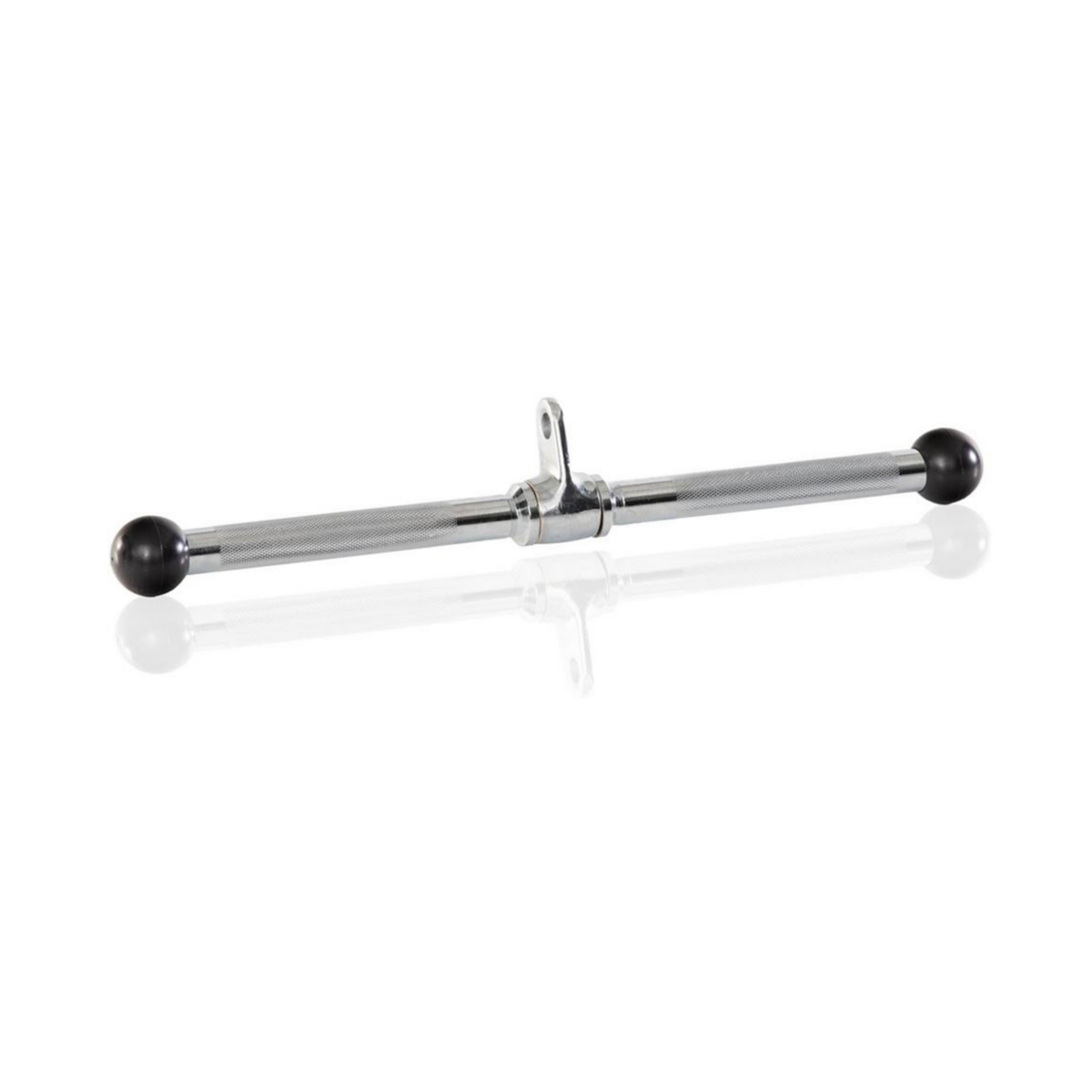 THLEFIT Solid Tricep Press Down Bar With Balls Attachment 51cm : Enhanced Tricep Training - Image 1