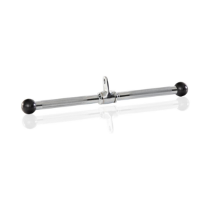 THLEFIT Solid Tricep Press Down Bar With Balls Attachment 51cm : Enhanced Tricep Training