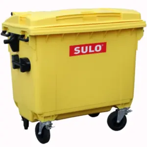 Refuse Container Yellow 1100 Litre