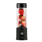 Powerology New 6-Blade Portable Juicer 450mL 126W - Black - Image 3