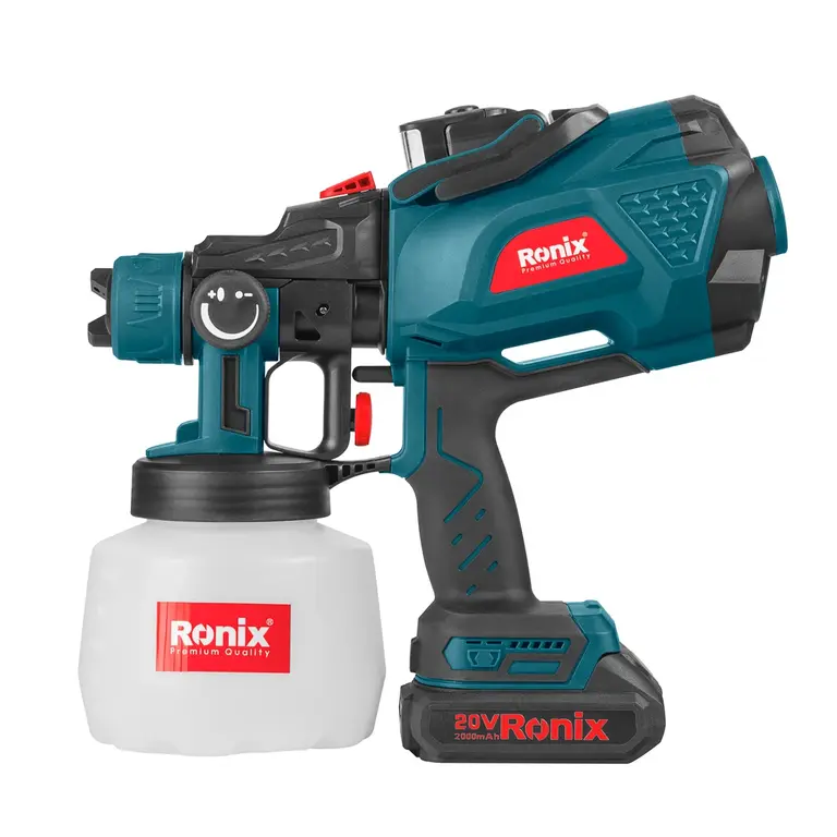 8-2-13.webp RONIX 8604 20v Cordless Spray Gun 32000RPM - Image 1