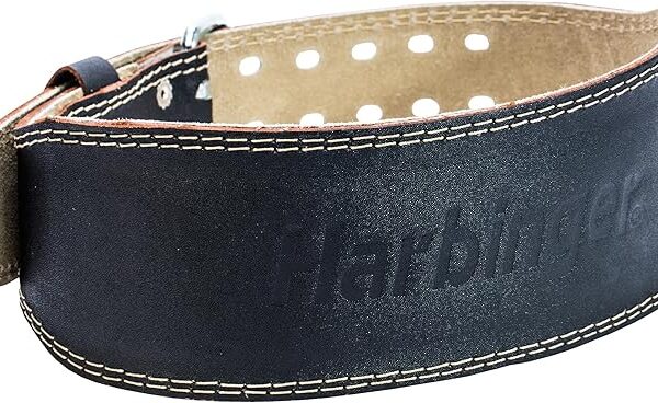 HARBINGER 4" PADDED LEATHER BELT-LARGE