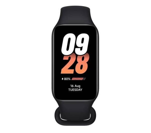 Xiaomi Smart Band 8 Active Black – Smart Fitness Tracker with AMOLED Display