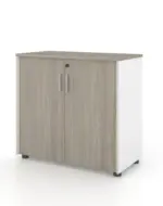 Universal 2-Level Cabinet (White Body)