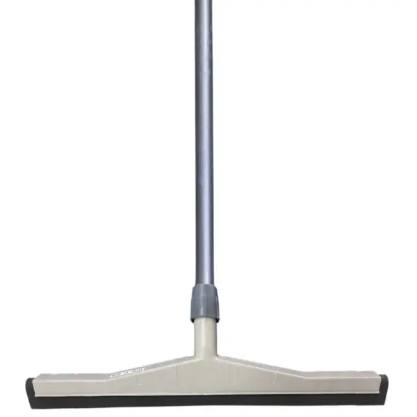 22" PLASTIC FLOOR SQUEEGE WITH HANDLE