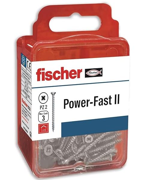 Fischer Screws 557511 FPF II CZF 5.0 x 50 BC 8 BB1