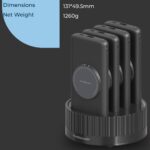 Powerology 4 in 1 Station 10000mAh PD 100W QC Wireless Power Bank - Image 4