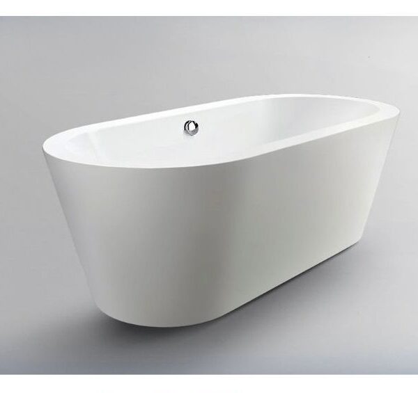 Acrylic White Bathtub Style -8 (60*82*172)