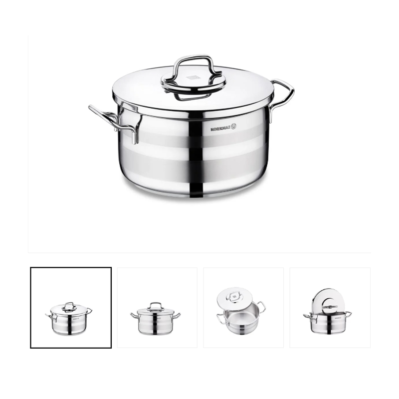 875.jpg Korkmaz ASTRA2 CASSEROLE 16X9 CM - 1.8LTR Made in Turkey - Image 1