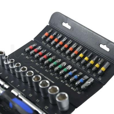 9-1-1.jpg 37PCS 1/4 DR Socket & Bit Set - Image 1