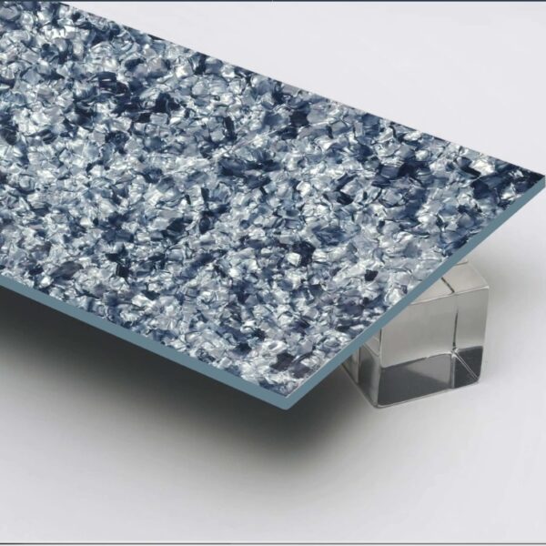 Marble Pattern Acrylic Sheet 3 mm (Dark Grey) - (1550 x 620 MM)