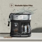 LePresso Dual Brew Drip Coffee & Espresso Machine - Black - Image 2