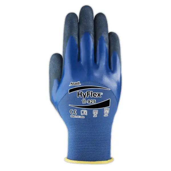 Ansell HyFlex® Double Nitrile-Coated Oil-Repellent Gloves