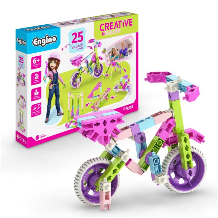9-24.jpg ENGINO - CREATIVE BUILDER 25 MODELS DESIGNER SET - Image 1