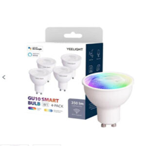 Yeelight GU10 Smart bulb(Multicolor)(4-pack)