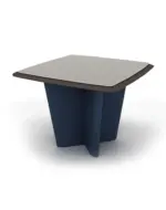 Gramy Small Meeting Table Meeting & Conference Mocha Teakwood - Image 2