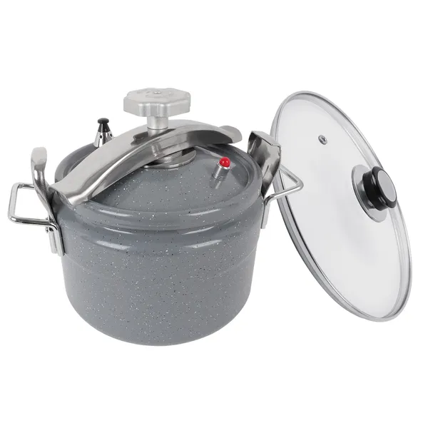 9-49.webp Aluminum Pressure Cooker Ceramic Coated 11L - Image 1