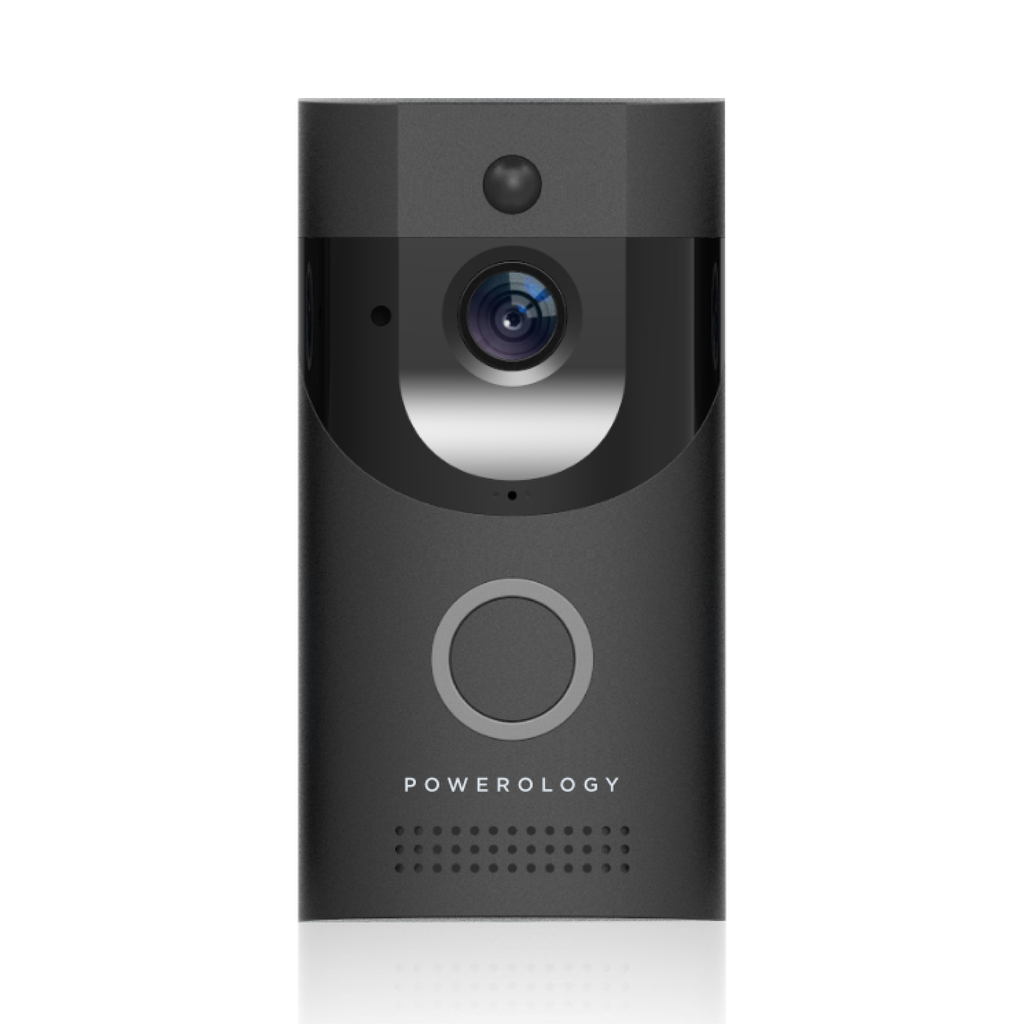 9-8.png Powerology Smart Video Doorbell with Night Vision and Motion Sensor - Image 1