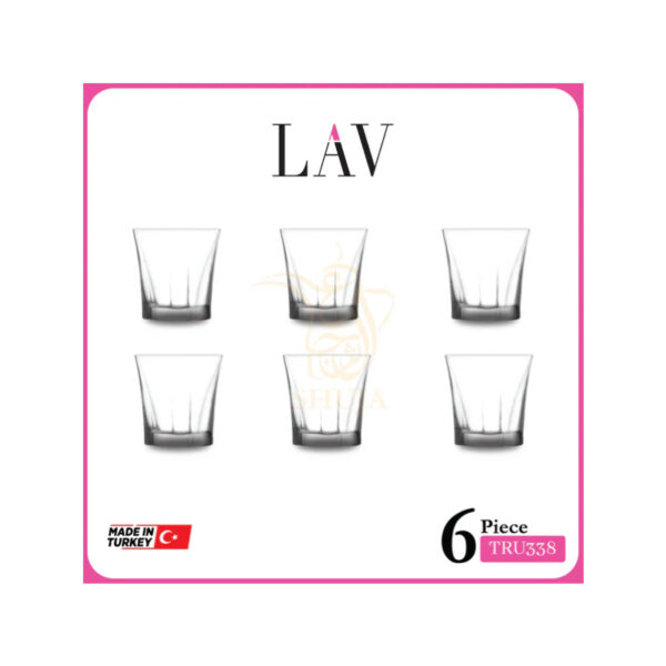LAV 6PCS TUMBLER SET TRU338 Made in Turkey