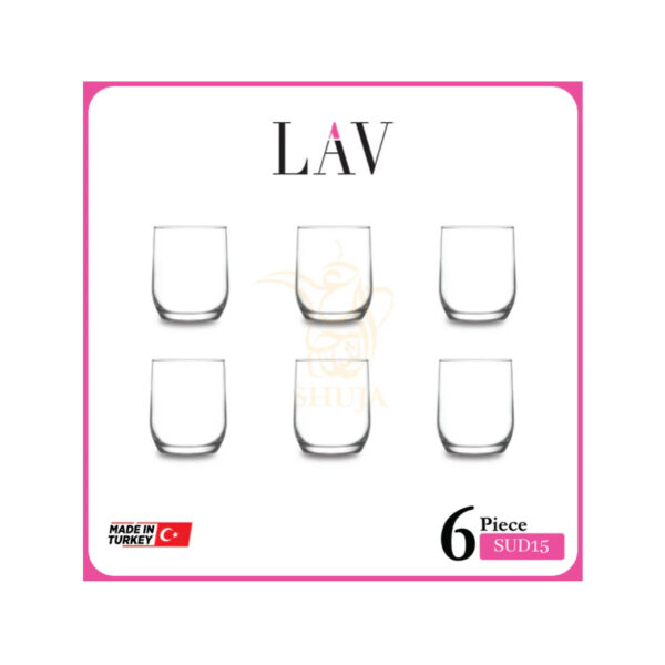 LAV 6PCS TUMBLER SET SUD15 Made in Turkey