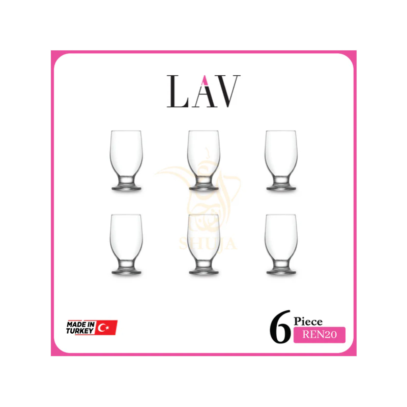 AC19.jpg LAV 6PCS TUMBLER SET REN20 Made in Turkey - Image 1