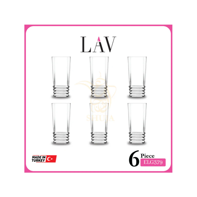 AC306.jpg LAV 6PCS TUMBLER SET ELG379 Made in Turkey - Image 1