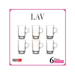 LAV 6PCS TEA MUG SET LV-VNS405 Made in Turkey