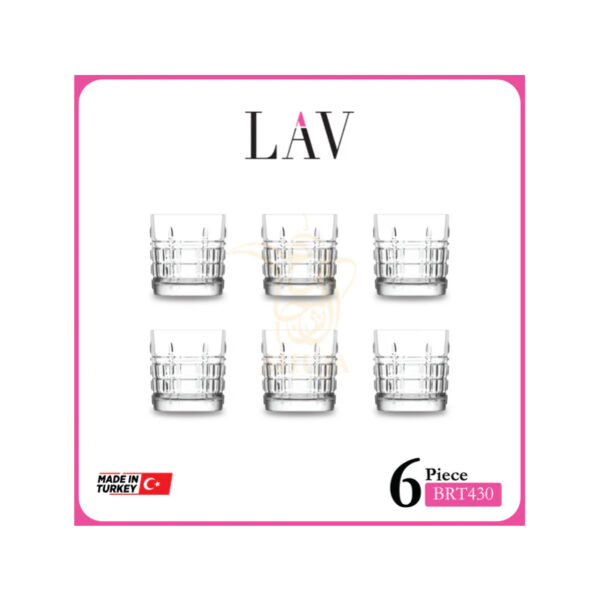 LAV 6PCS TUMBLER BRT430F Made in Turkey